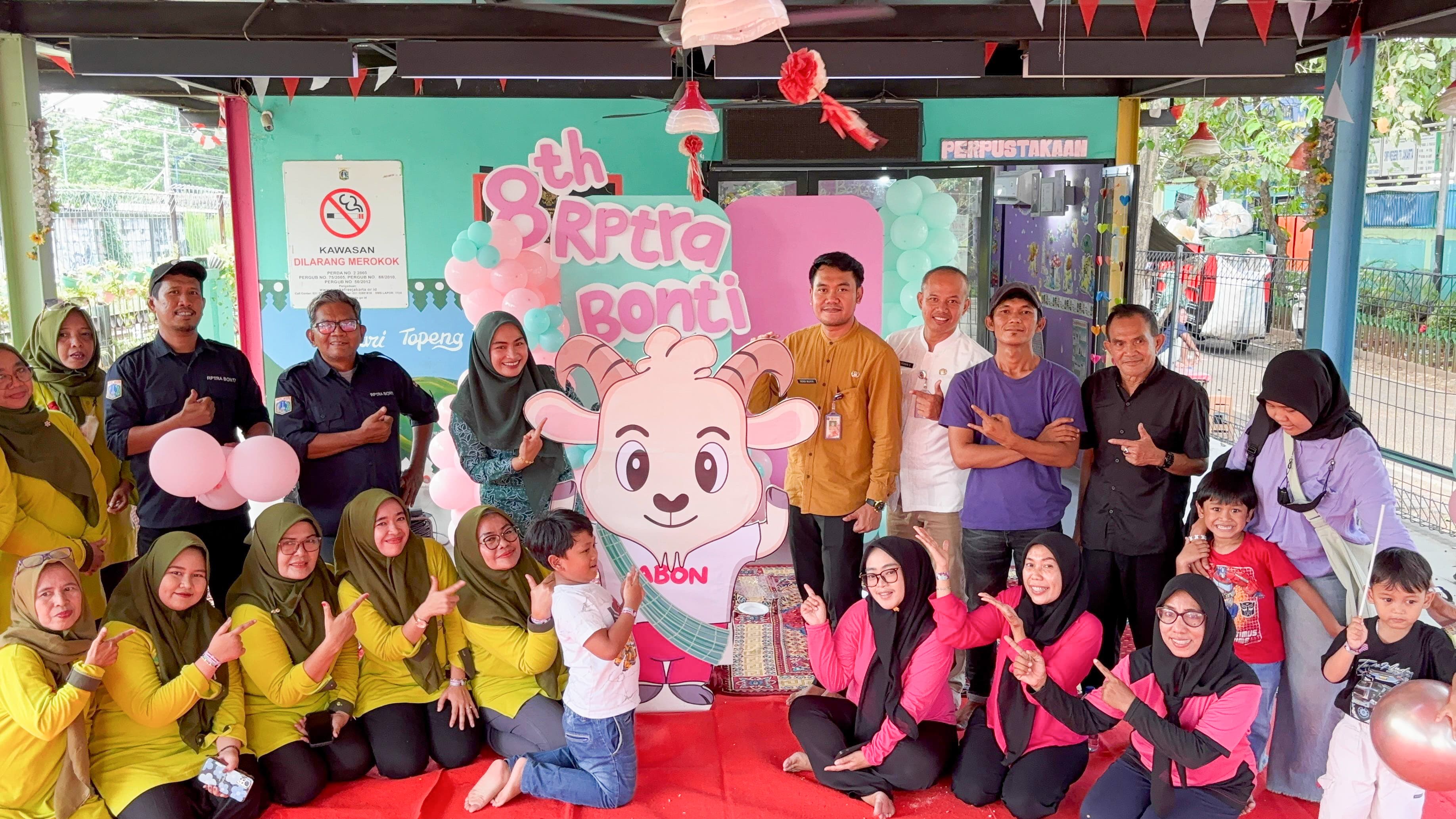 Peringatan HUT RPTRA Bonti ke 8 Tahun